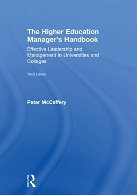 Higher Education Manager's Handbook by Peter McCaffery