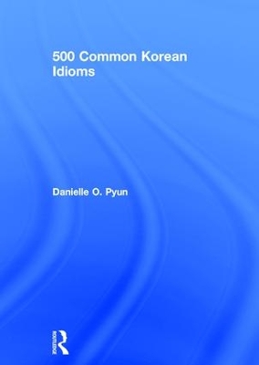 500 Common Korean Idioms book