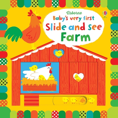 Baby's Very First Slide and See Farm book