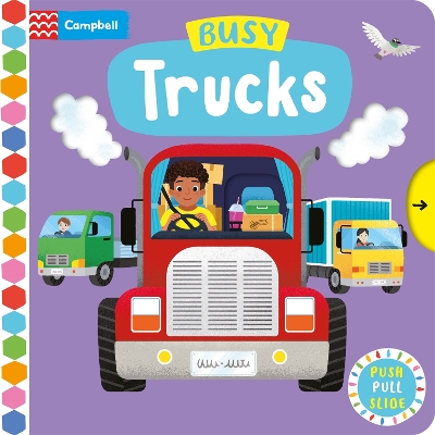 Busy Trucks book