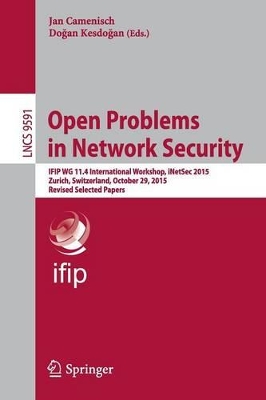 Open Problems in Network Security book