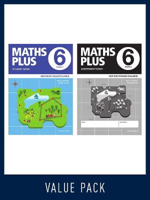 Maths Plus NSW Syllabus Student and Assessment Book 6 Value Pack, 2020 book