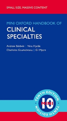 Oxford Handbook of Clinical Specialties - Mini Edition book