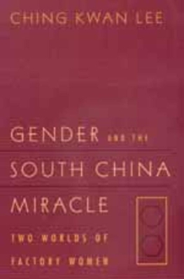 Gender and the South China Miracle book