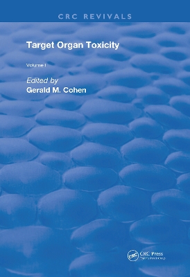 Target Organ Toxicity: Volume 1 book