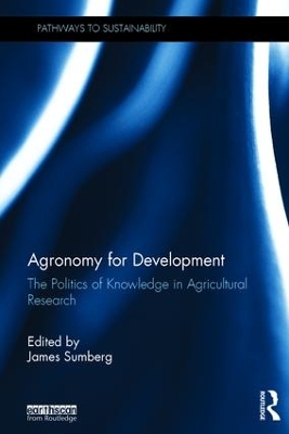 Agronomy for Development book