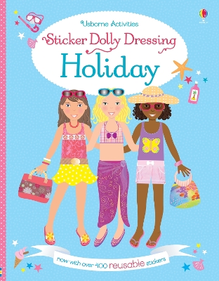 Sticker Dolly Dressing Holiday book