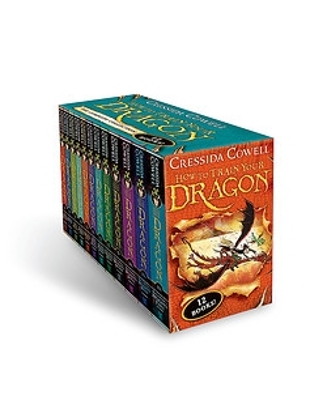 How To Train Your Dragon Slipcase 1-12 by Cressida Cowell