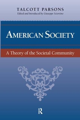 American Society by Talcott Parsons