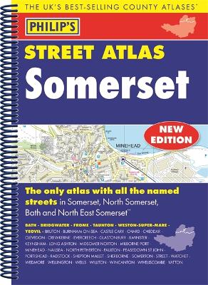 Philip's Street Atlas Somerset book