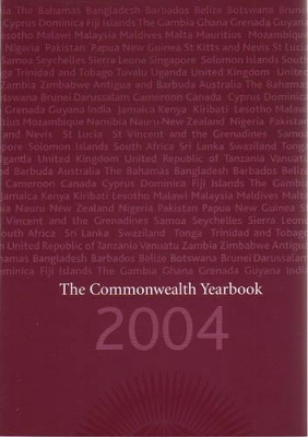 The Commonwealth Yearbook: 2004 book
