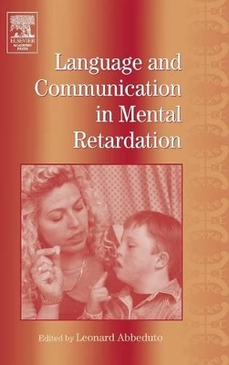 International Review of Research in Mental Retardation book