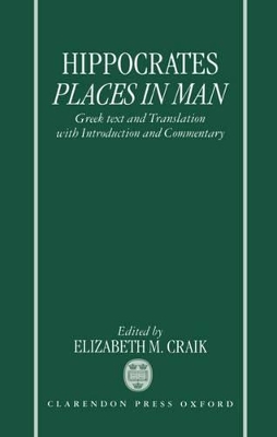 Hippocrates: Places in Man book