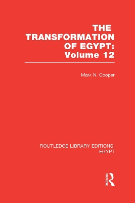 The Transformation of Egypt by Mark Cooper