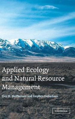 Applied Ecology and Natural Resource Management book