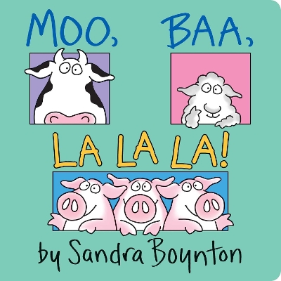 Moo, Baa, La La La! book