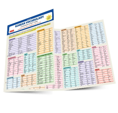 Korean Vocabulary Language Study Card: Essential Words and Phrases Required for the TOPIK Test (Includes Online Audio) book