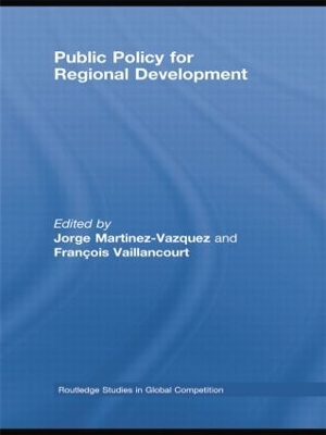 Public Policy for Regional Development book