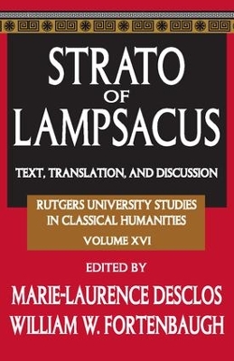 Strato of Lampsacus by Marie-Laurence Desclos