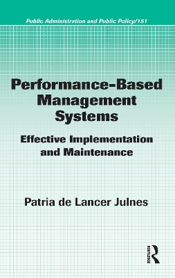 Performance-Based Management Systems book