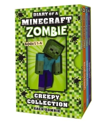 Minecraft Zombie Creepy Collection #1-4 book