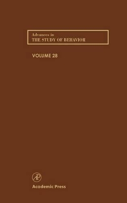 Advances in the Study of Behavior by Peter J.B. Slater