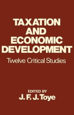 Taxation and Economic Development book