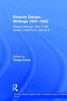 Eleanor Davies, Writings 1647-1652 book