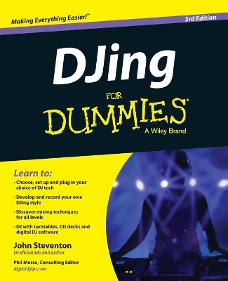DJing for Dummies 3E book