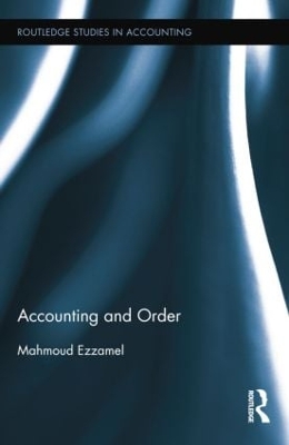 Accounting and Order by Mahmoud Ezzamel
