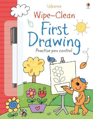 Wipe-Clean First Drawing book