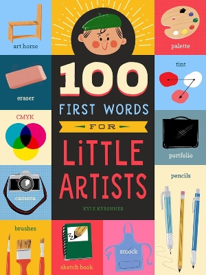 100 First Words for Little Artists book