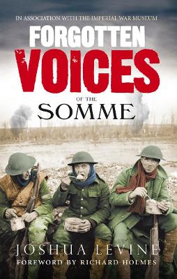 Forgotten Voices of the Somme book