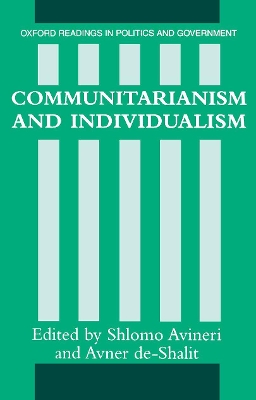 Communitarianism and Individualism book