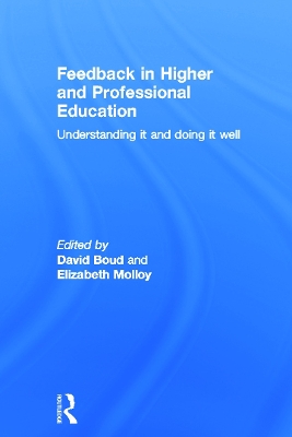 Feedback in Higher and Professional Education book