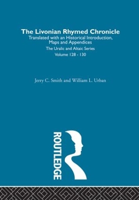 Livonian Rhymed Chronicle book