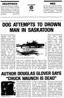 Dog Attempts to Drown Man in Saskatoon book