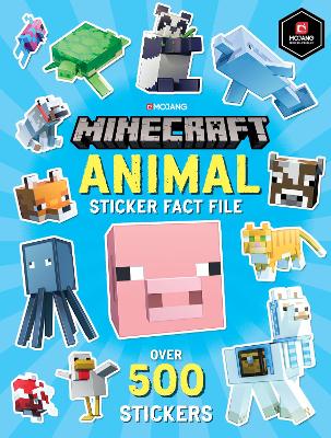 Minecraft Animal Sticker Fact File book