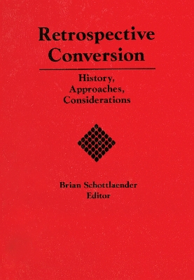 Retrospective Conversion Now in Paperback book