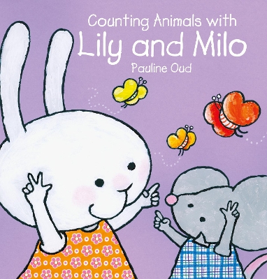 Counting animals with Lily and Milo book