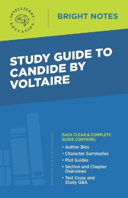 Study Guide to Candide by Voltaire book