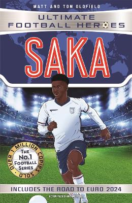 Saka (Ultimate Football Heroes - International Edition) - Includes the road to Euro 2024!: Collect them all! book