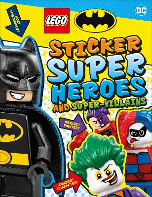 LEGO Batman Sticker Super Heroes and Super-Villains book