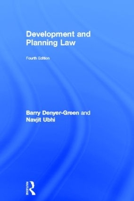 Development and Planning Law by Barry Denyer-Green