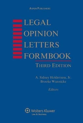 Legal Opinion Letters Formbook book