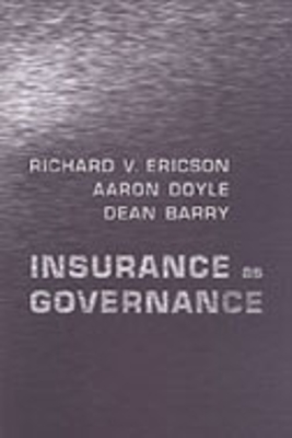 Insurance as Governance book