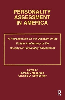 Personality Assessment in America by Edwin I. Megargee