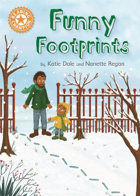 Reading Champion: Funny Footprints book