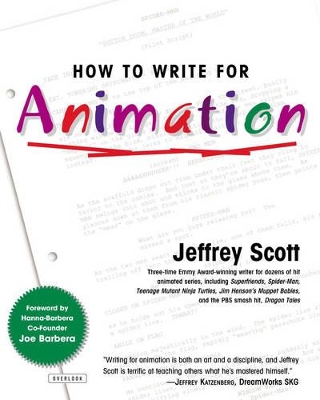 How To Write For Animation book