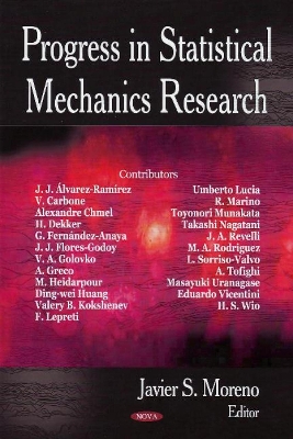 Progress in Statistical Mechanics Research book